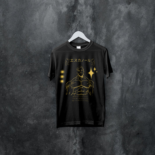 Escanor Tee Black